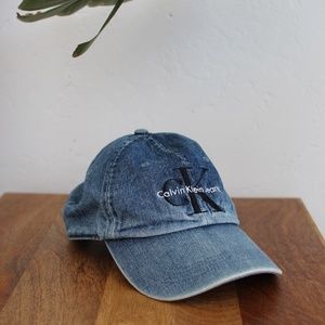 Calvin Klein Women's Denim Dad Hat